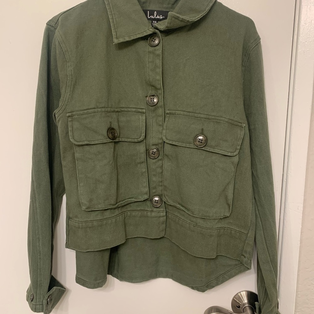 Green jacket